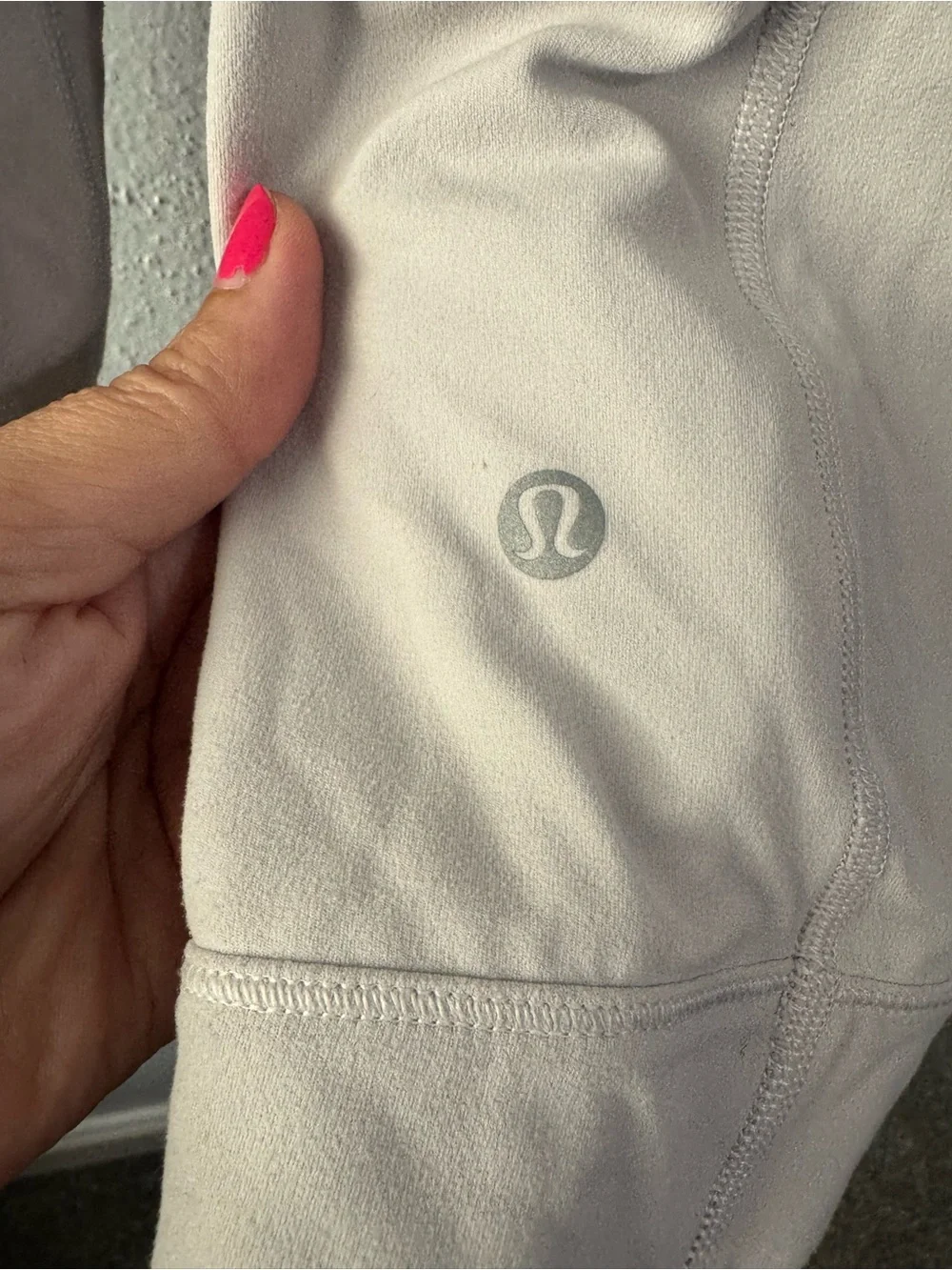 lululemon athletica Light Gray purple Every Journey  Hoodie size 4
